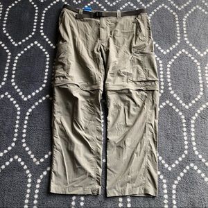 (Columbia) Omni-Shade Camp Pants Convertable Zip-Off Shorts - Men’s 40x30